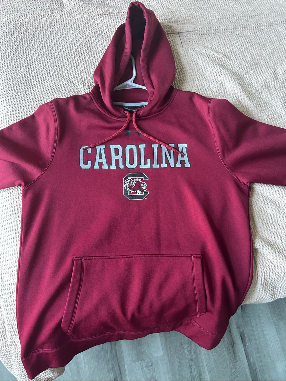 LG Maroon Carolina Hooded Pullover